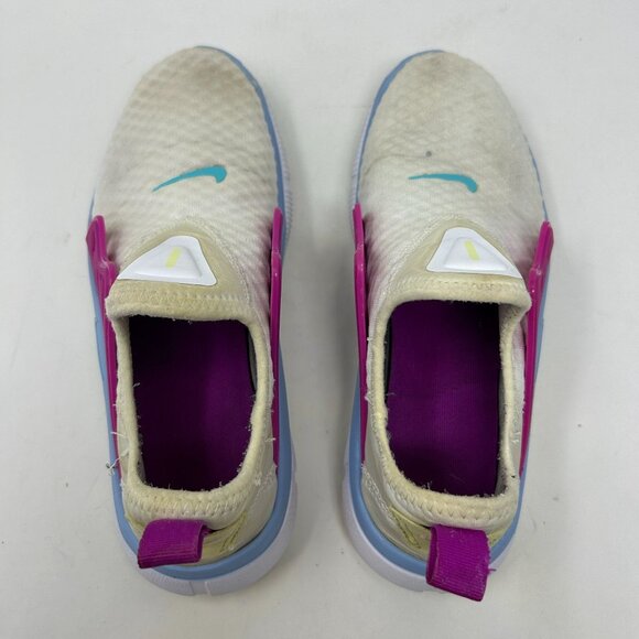 Nike Womens Acalme 'White Violet' Size 7.5 Running Shoes AQ7459-101 - Picture 8 of 10